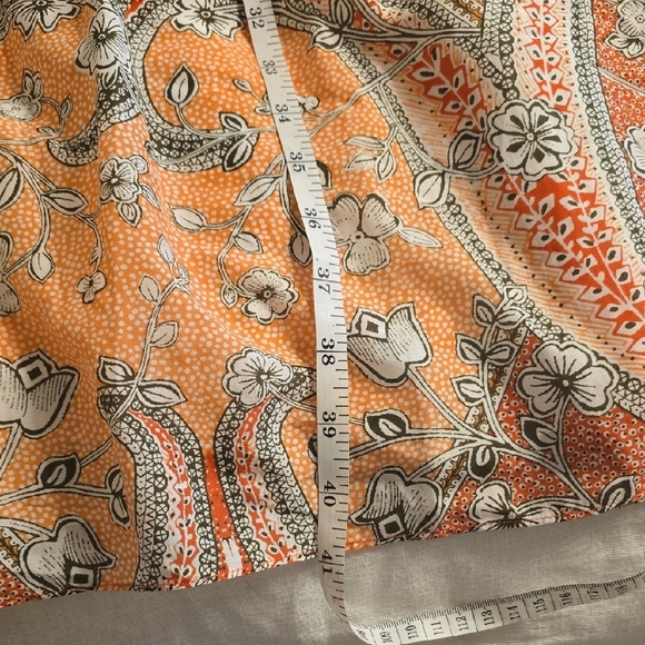 Ann Taylor Orange Sleeveless Midi Sundress - Picture 11 of 15